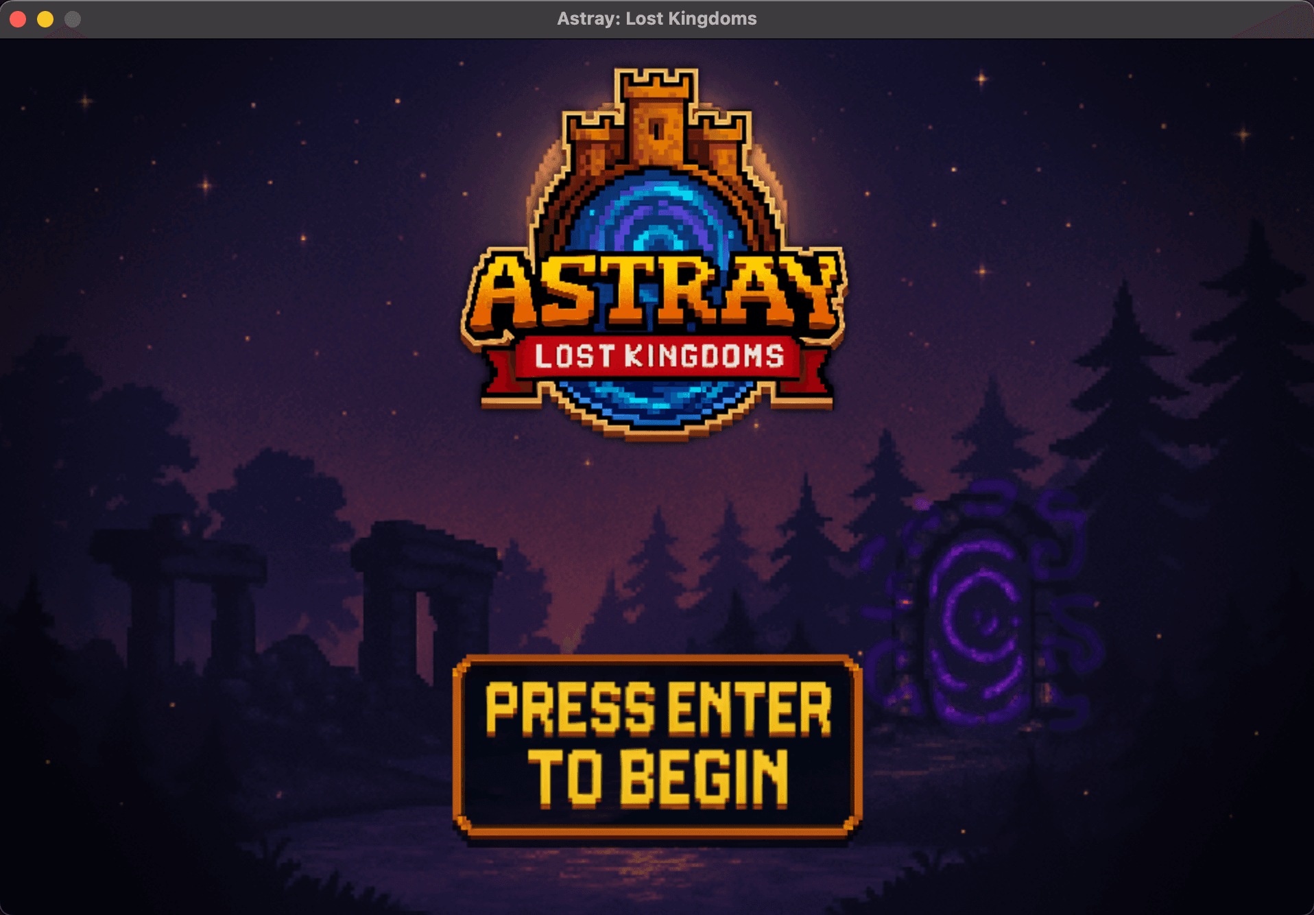 Astray: Lost Kingdoms (Python Pixel RPG)